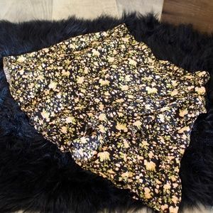 Ruffled Spring Floral Skirt